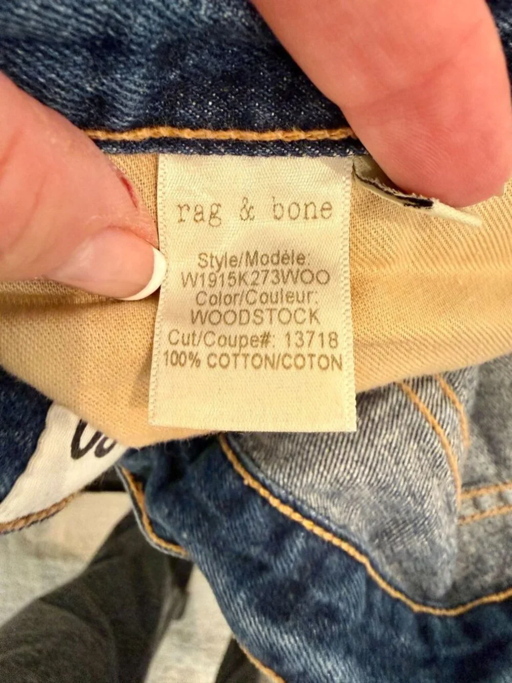 Rag & Bone Jean Shorts in Woodstock - Size 30 - Picture 5 of 7